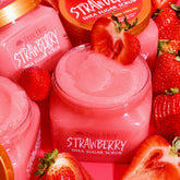 Tree Hut Strawberry Shea Sugar Exfoliating & Hydrating Body Scrub, 18 oz